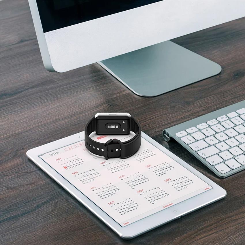 Strap Silikon SAMSUNG GALAXY FIT3 Tali Jam Tangan Karet Rubber Silicone Original Surya Kencana