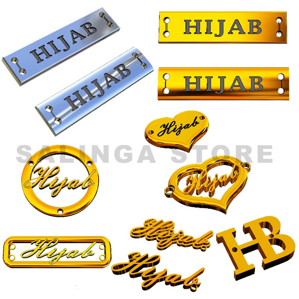 

LABEL LOGAM CUSTOM - LABEL HIJAB - LABEL BAJU - LABEL KERUDUNG - LABEL GAMIS - LEBEL BAJU