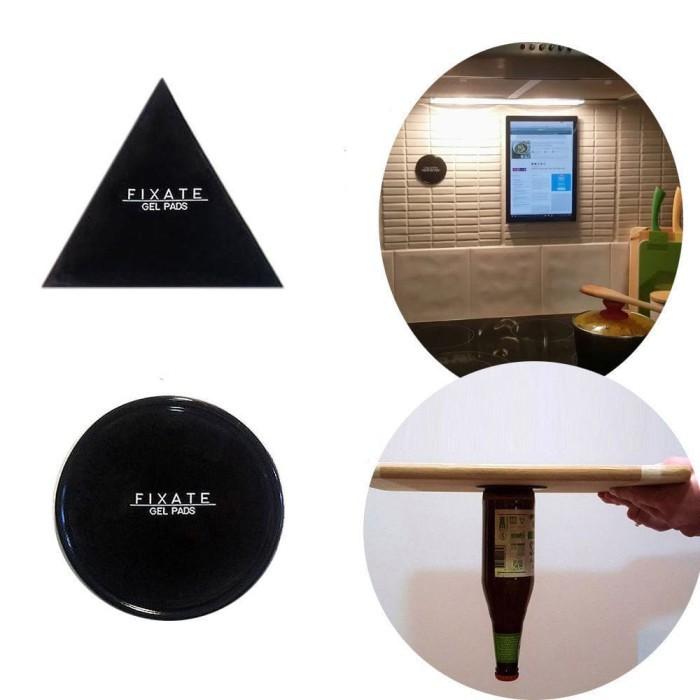 

Fixate Gel Pads Super Sticky Pad Stiker Gel Tempel Perekat Multifungsi - Segitiga