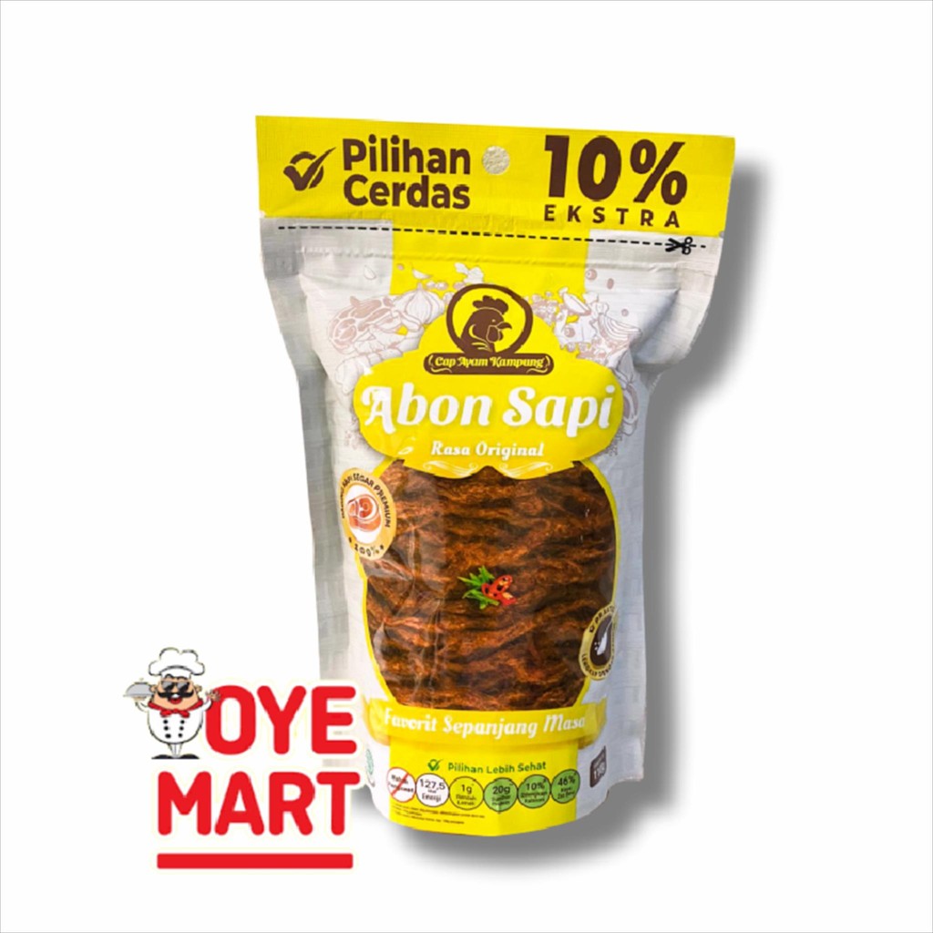 

CAP AYAM KAMPUNG ABON SAPI ORIGINAL 100GR