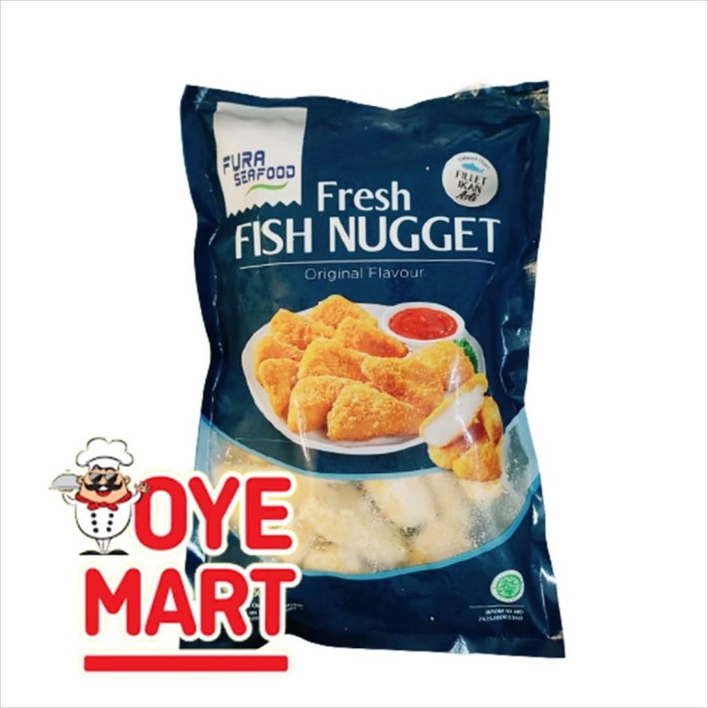 

FURA SEAFOOD FRESH FISH NUGGET 500GR / NAGET IKAN