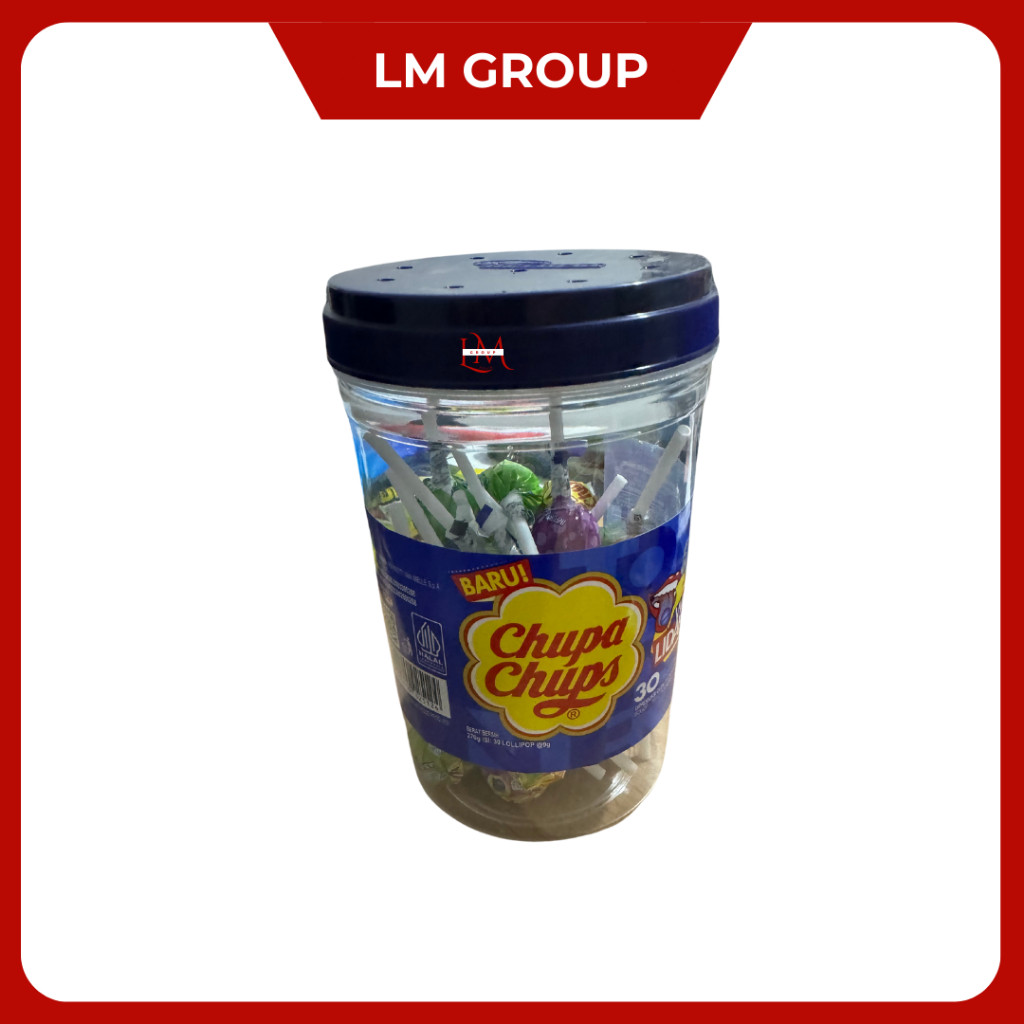 

Chupa Chups WARNAI LIDAHMU Jar 1 Toples Isi 30 pcs @9gr