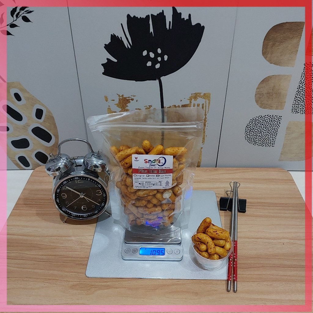 

Snack Time Pilus Telur Ikan Original Pedas Rujak 50 Gram