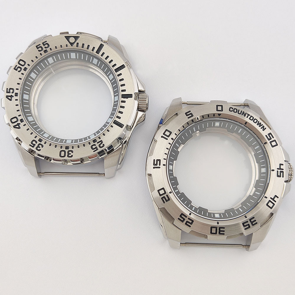 NH35/NH36 case 44mm case stainless steel case sapphire glass suitable for NH35NH36 automatic movemen