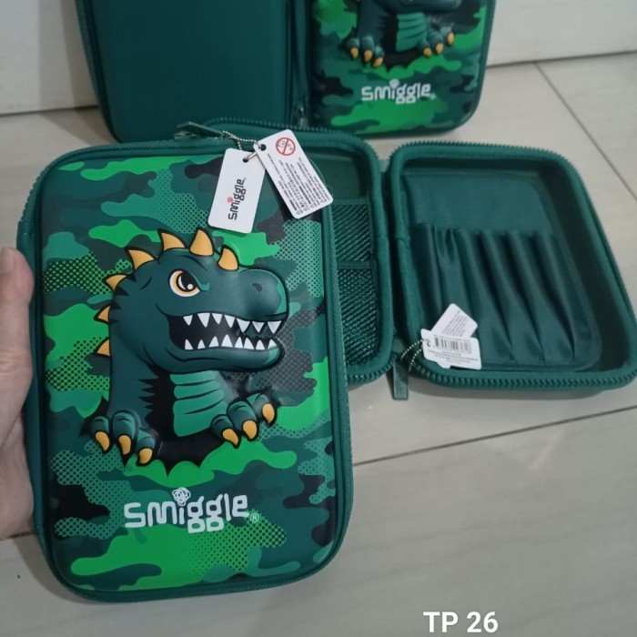 

New Arrival PART2 KOTAK PENSIL SMIGGLE HARDCASE PENCIL CASE LAKI LAKI COWOK - TP26