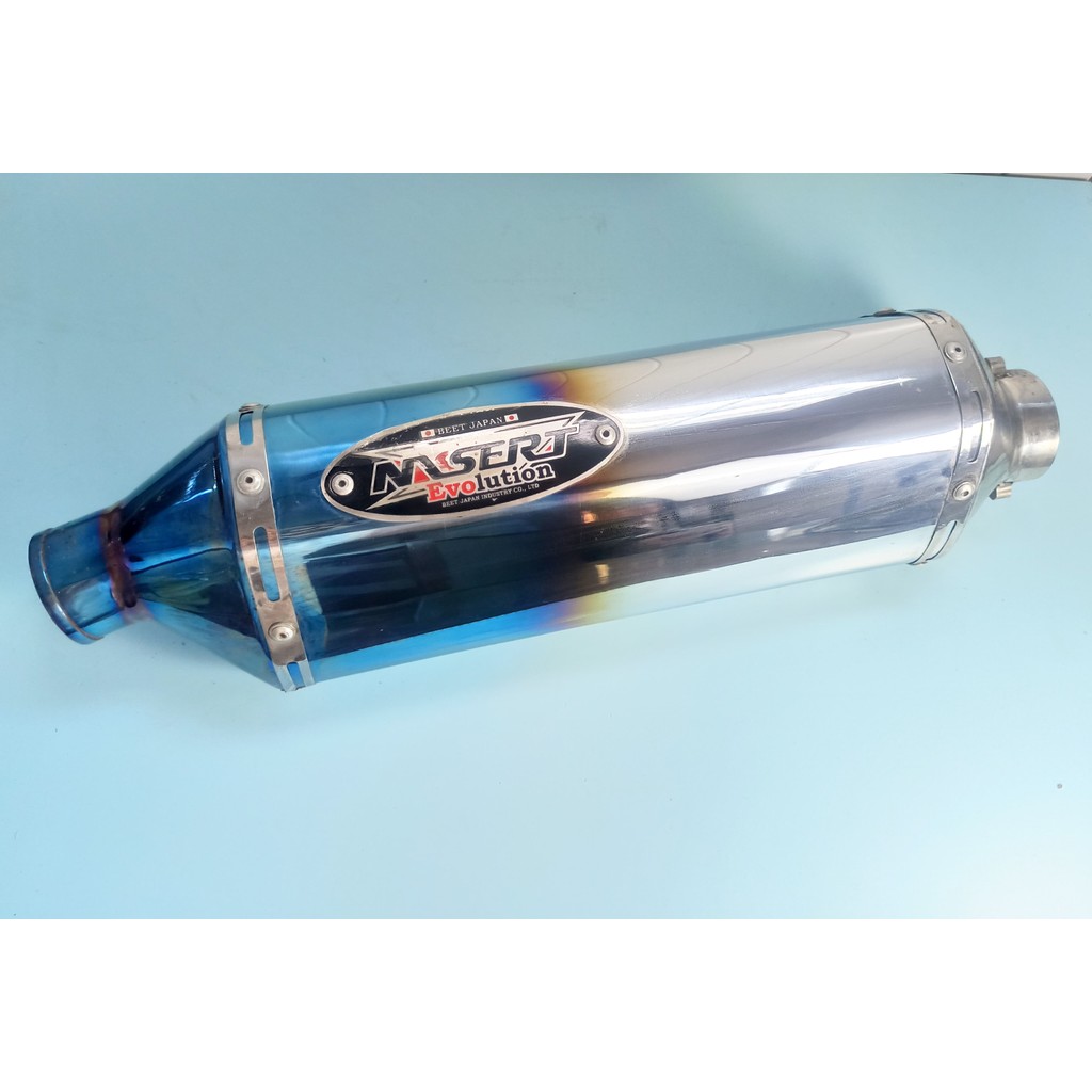 Silincer Knalpot Racing N4s3rt Ev0luti0n N4sser Evo Lution Ninja 250 FI Beet Japan MZ