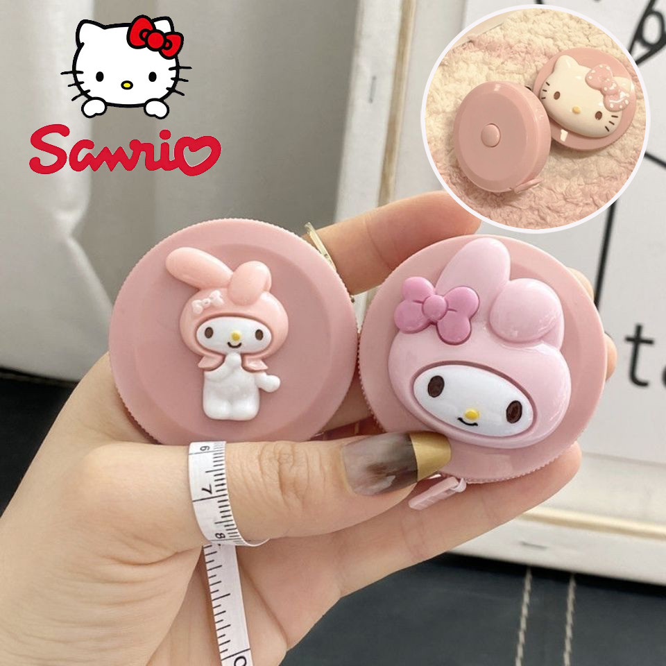 

Cartoon Sanrio Hello Kitty 2m Soft Ruler Tape Measure Double Scale Body Sewing Flexible Ruler Kuromi My Melody Cinnamoroll