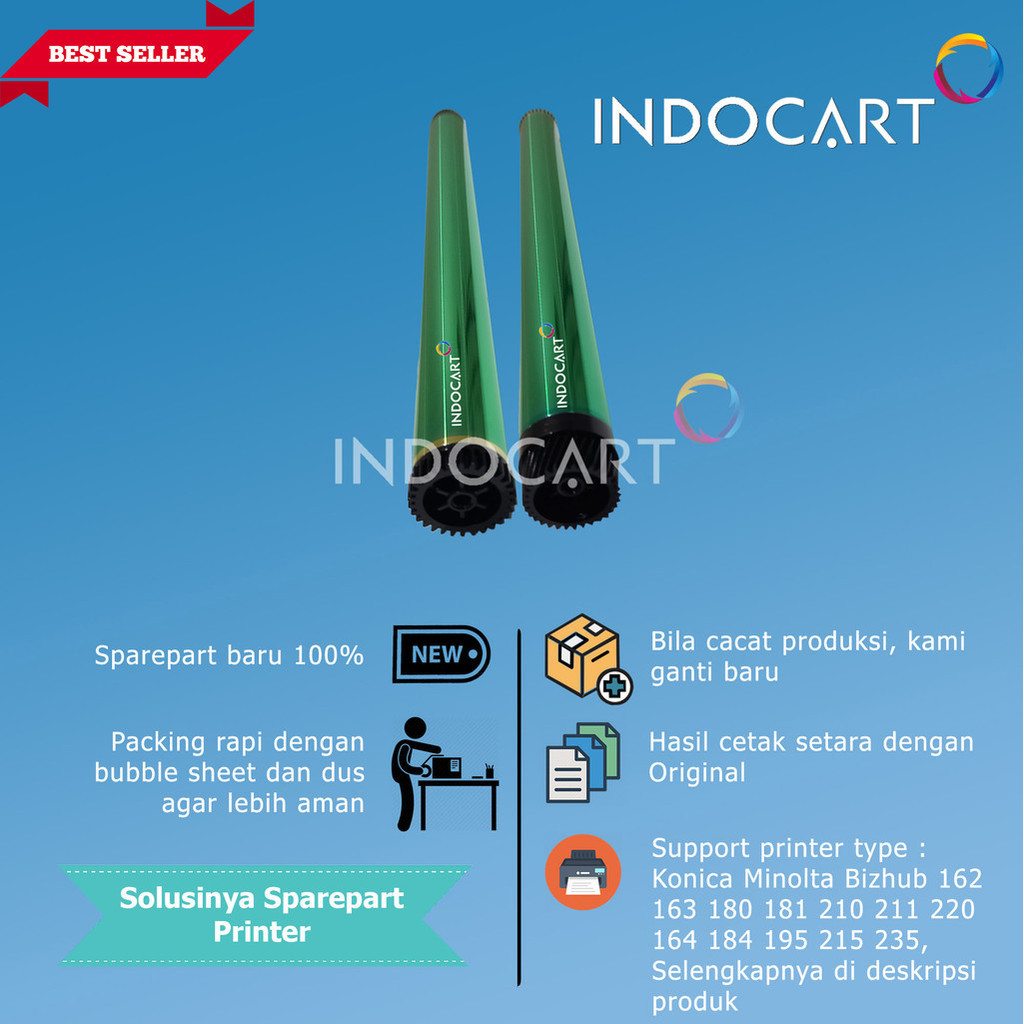 OPC Drum Glossy TN114 TN116 TN118-Konica Minolta Bizhub 162 163 164 180 184 195 210 211 220 235