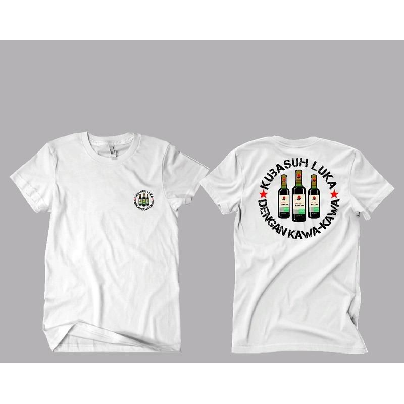 Kaos Kubasuh Luka Dekan Kawa Kawa / Baju Distro Kawa Kawa / Atasan Pria Wanita