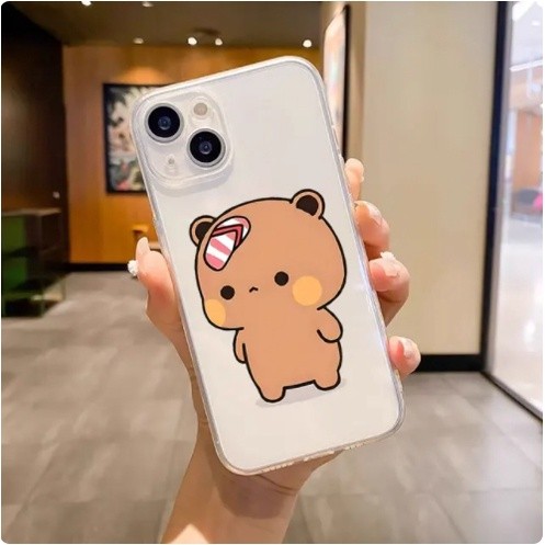 ▼ Casing For Iphone 16 15 14 13 12 11 Pro Max Couple Case Cute Cartoon Bear Case Xs 6 7 8 Plus Ip Ip