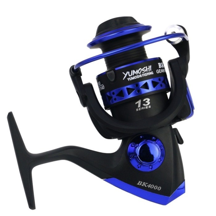 REEL PANCING YUMOSHI BK1000-7000 SPOOL METAL BIRU 12BB+1 - BK1000