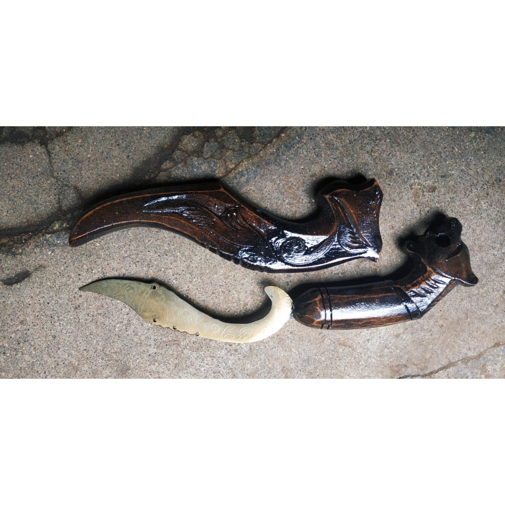 KUJANG KUNINGAN/ KUJANG SOUVENIR/ KUJANG UKIR