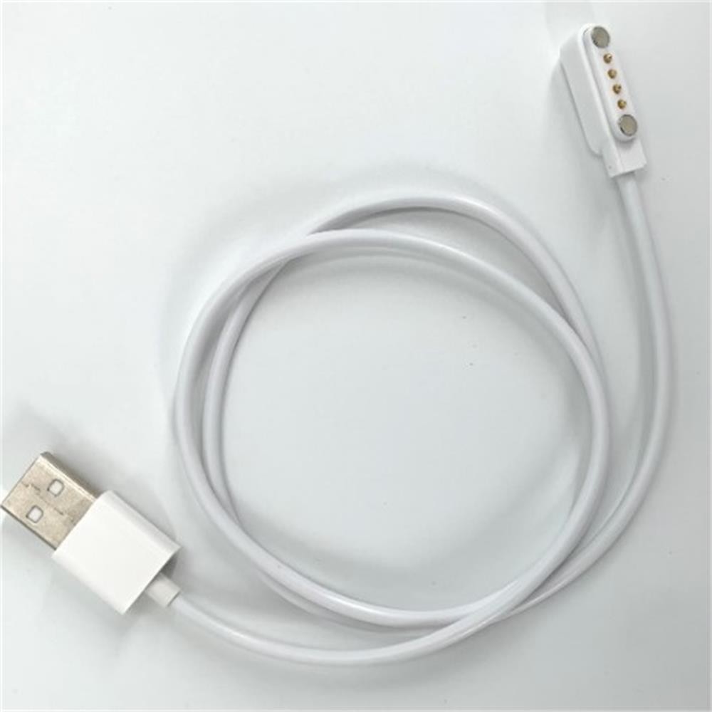 4pin 7.62 Magnetic Charging Cable USB 2.0 Male to 4 Pin Magnetic Charger Cord KW18 KW88 KW98 DM09 GT