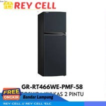 KULKAS TOSHIBA GR-RT 466 WE PMF LEMARI ES 2 PINTU ORIGIN INVERTER