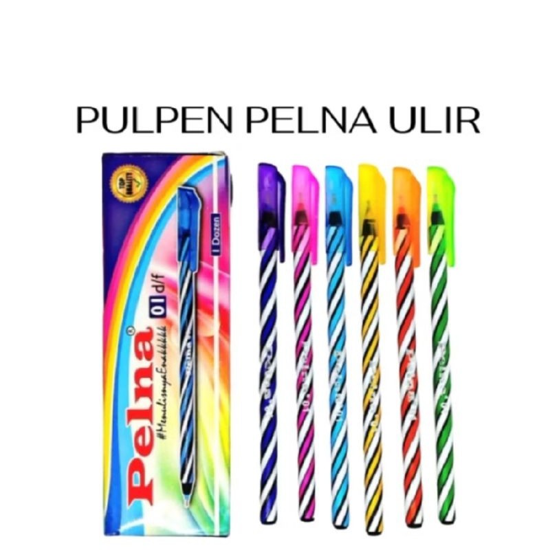 

Pulpen Lilin Spiral Pelna 0.7 mm ( 1pak/12 pcs )