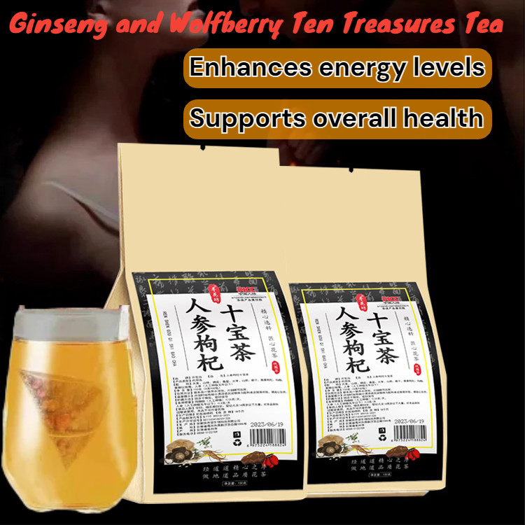 

⭐COD+24H Pengiriman Cepat⭐[Beli 1 gratis 2] 30pcs Teh Ginseng dan Wolfberry/Ginseng and Wolfberry Ten Treasures Tea/Teh Celup Sehat/Liver Tea Teh Untuk Detox Racun Pada Liver/Teh Sehat /Kantong Teh Bergizi Hati [Mengisi kembali energi]