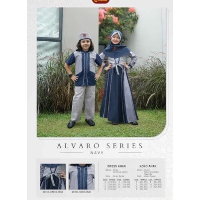 KEKE GAMIS ANAK GA ALVARO NAVY