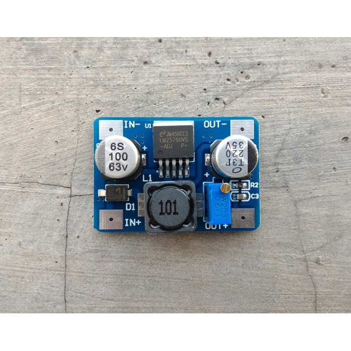 KZM LM2576 Buck Module DC-DC 5-60V to 1.25V-30V