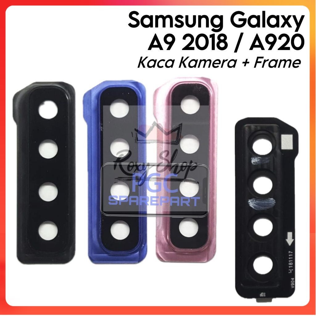 Kaca Lensa Kamera Belakang Samsung Galaxy A9 2028 / A920 / SM-A920F / SM-A9200 / SM-A920N / SM-A920X