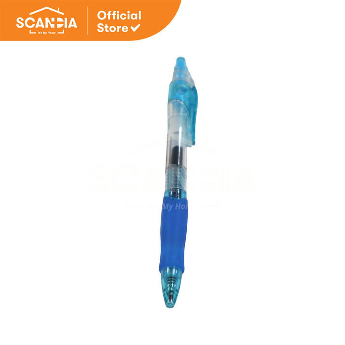 

SCANDIA Pulpen Gel Pen Sky Blue 0.7Mm Comfort Rubber Grip (00013680)