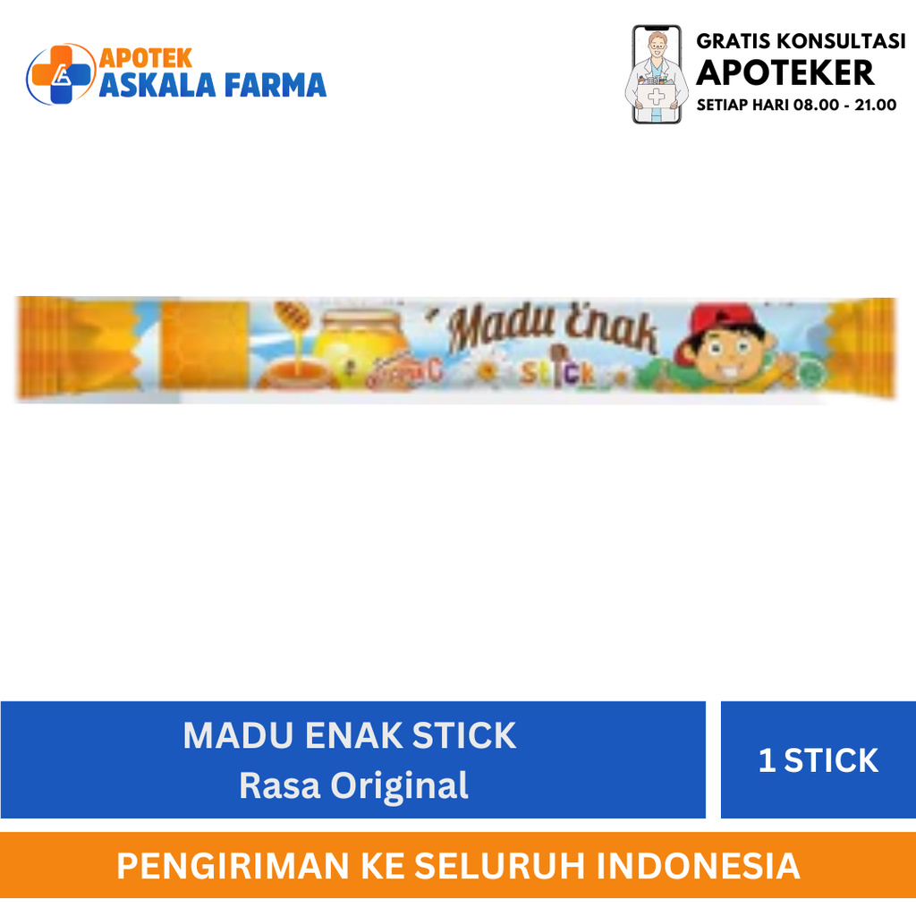 

Herba Madu Enak Stick HARGA UNTUK 1 STICK / Madu + Vitamin C