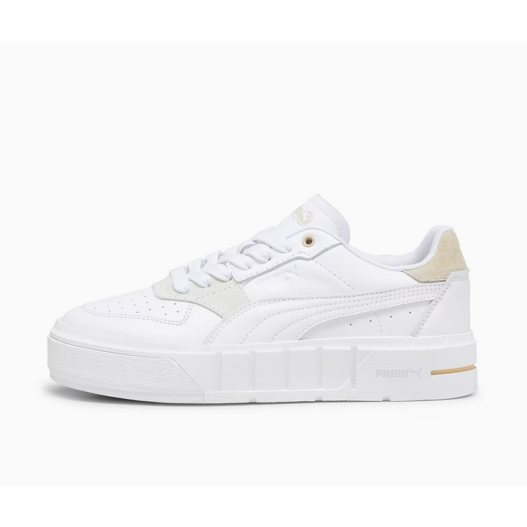 Sepatu Sneakers PUMA Cali Court Match Wns PUMA White-Gra 393094 02