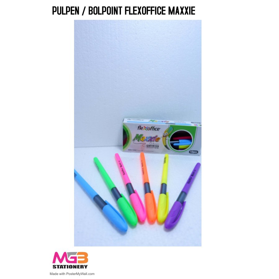 

Pulpen / Bolpoint / Pen FLEXOFFICE Maxxie - MTKS