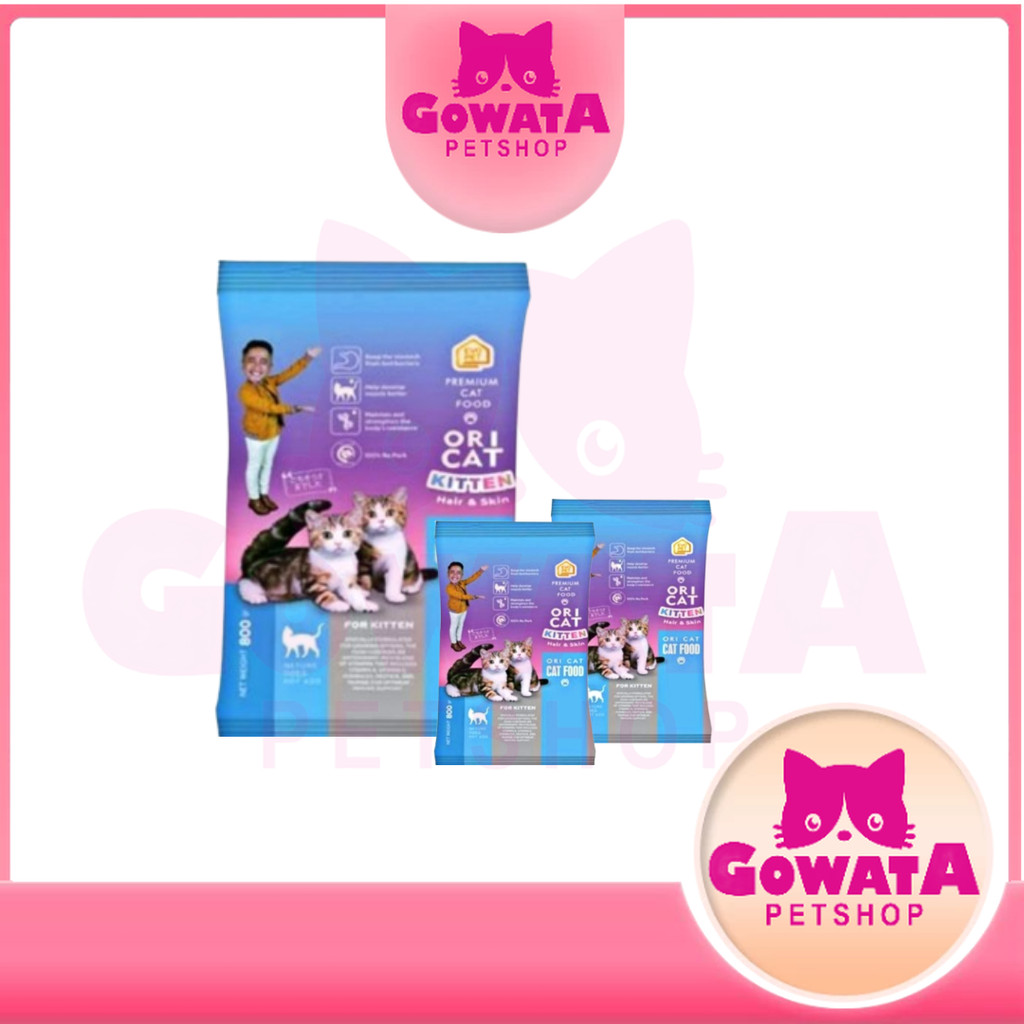 

Makanan Kucing Repack Ori Cat Food Kitten 800gr|REPACK