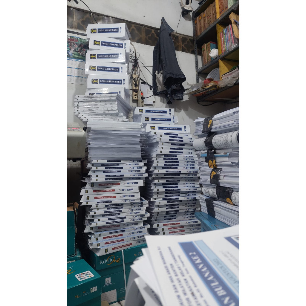 

PRINT A4 / Cetak Kertas A4 , buku, makalah, skripsi, tugas, soal A4 BW/COLOR