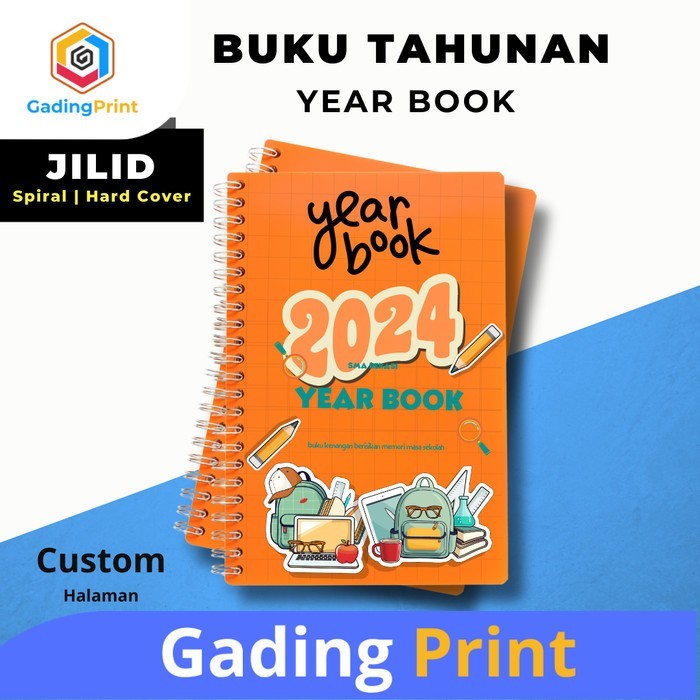 

Cetak Buku Tahunan Sekolah Custom A5 Hard Cover - Hasil Berkualitas