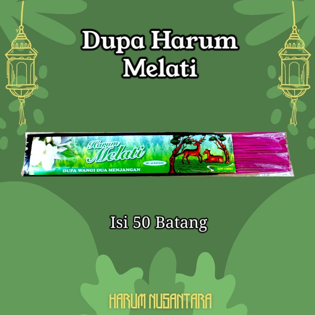 Dupa Harum Melati Dua Menjangan Isi 50 Batang