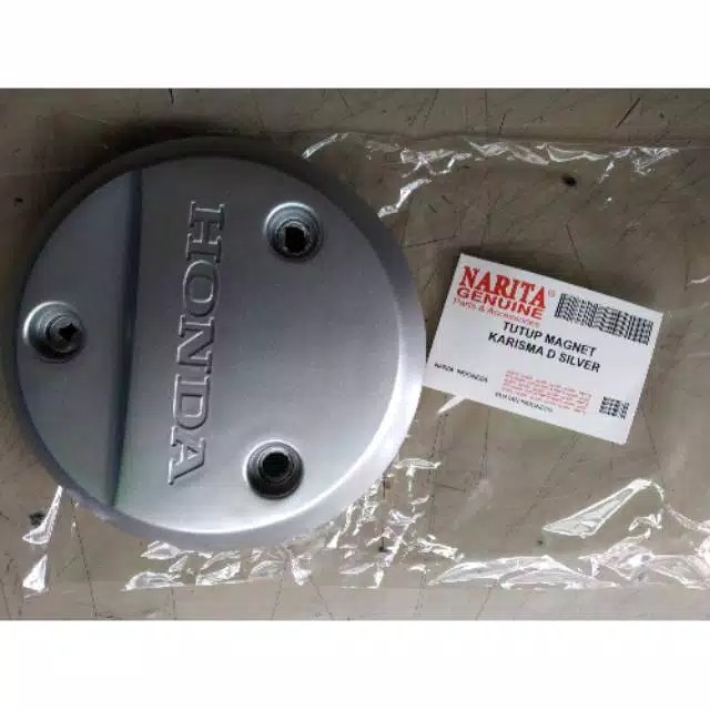 Cover tutup kap mesin blok kopling Honda Supra X 125 Karisma Silver Non ori good quality