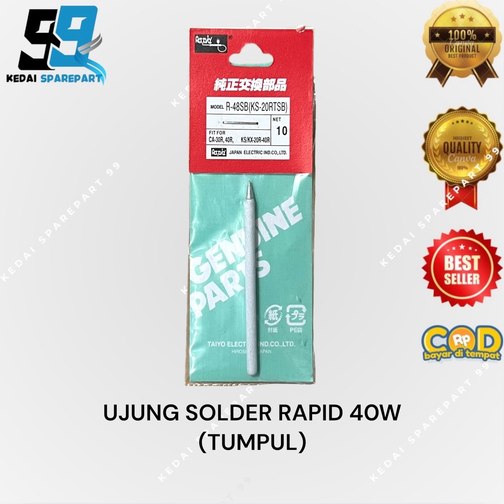 UJUNG SOLDER 40 WATT RAPID / MATA SOLDER 40 WATT