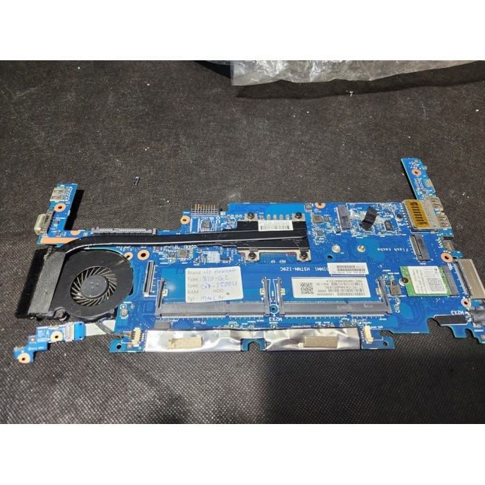 Motherboard LAPTOP HP EliteBook 820 G2 i5-5200U / i5-5300U Series vga intel