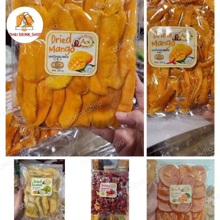 

Manisan Aoi Mangga Kering Asli Thailand - Banana