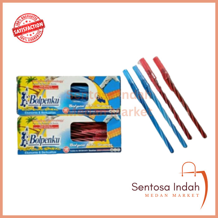 

Pulpen / Pen / Ballpoint Bolpenku Isi 12 Pcs