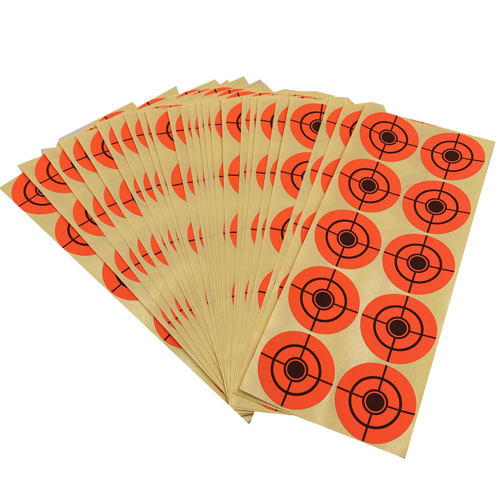 

250 pack Self adhesive Target stickers for shooting