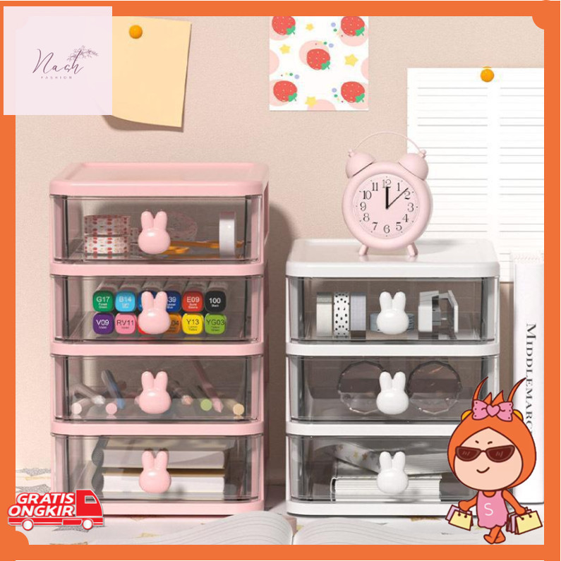 Rak Murah / Reseller Welcome - 6363 Laci Susun Akrilik / Rak Penyimpan Kosmetik / Organizer Multifun