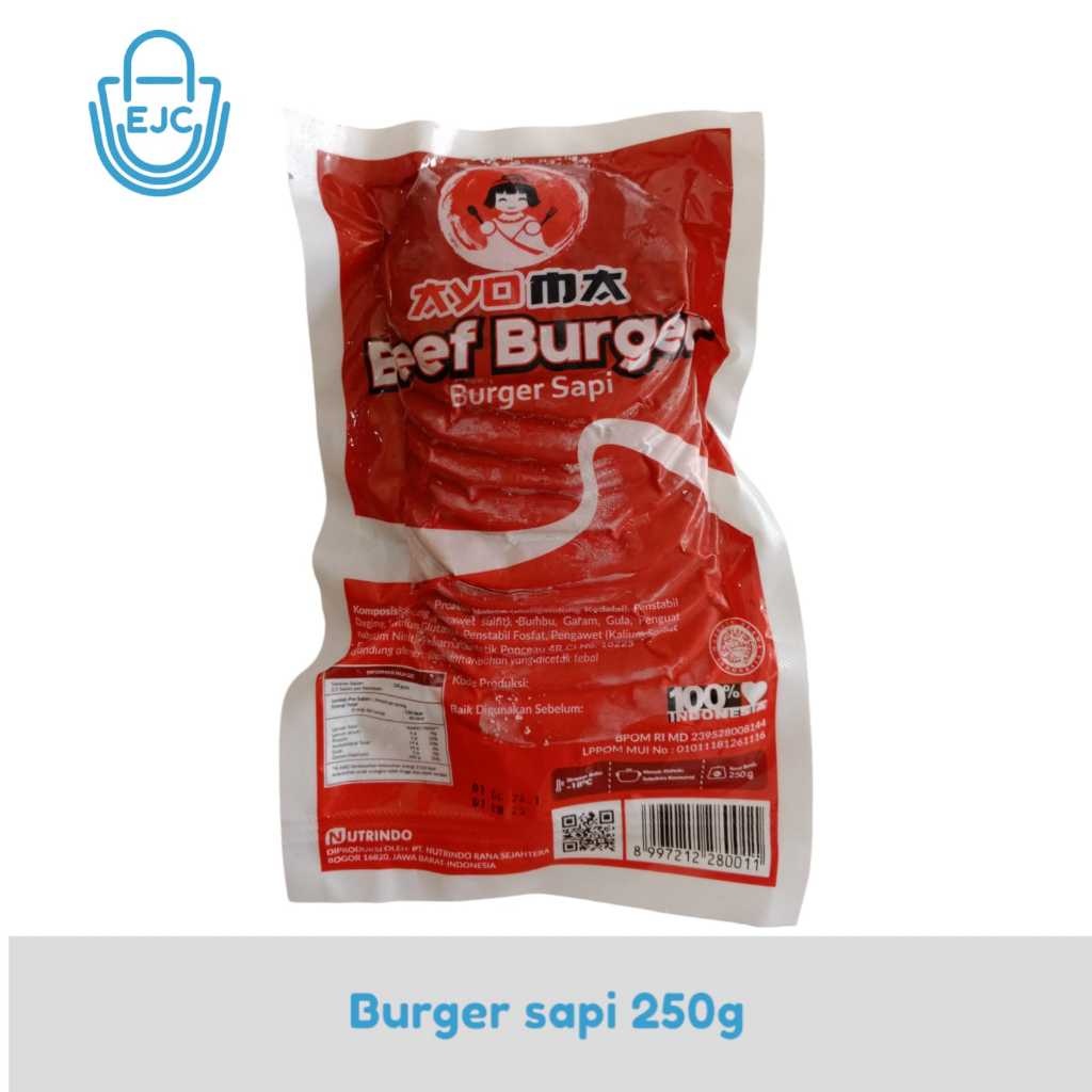 

[EJC] BURGER SAPI AYOMA 250GR