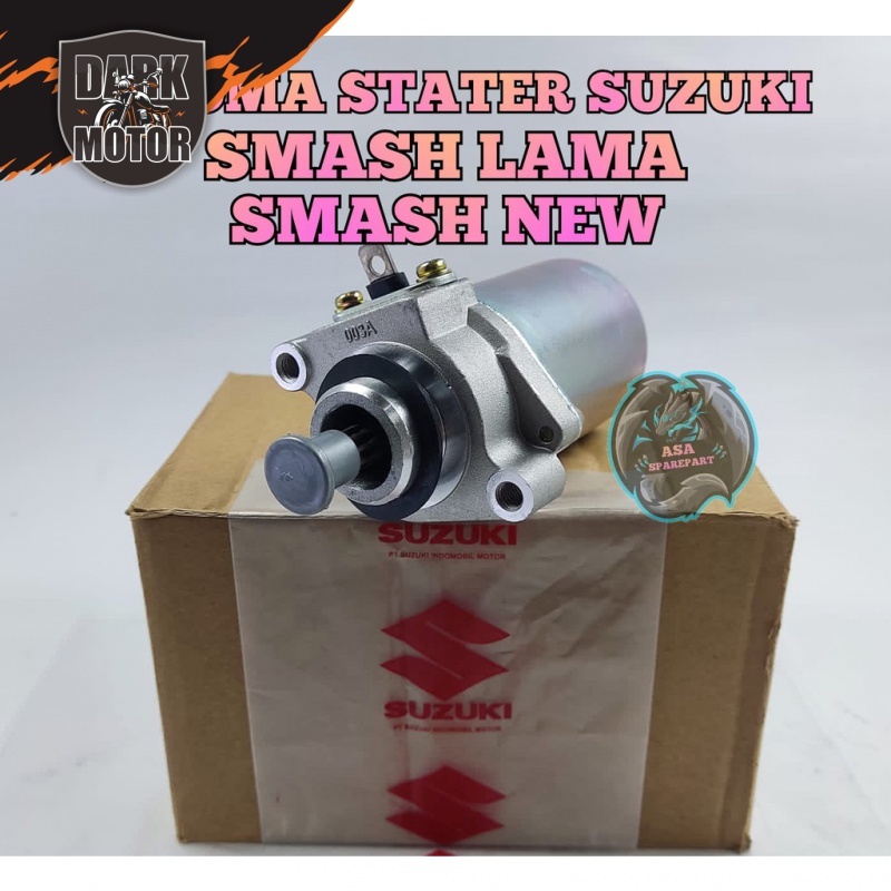 DINAMO STATER B09 ASLI ORIGINAL MOTOR SUZUKI SMASH OLD LAMA , SMASH 110 NEW , SHOGUN 110 DYNAMO STAR