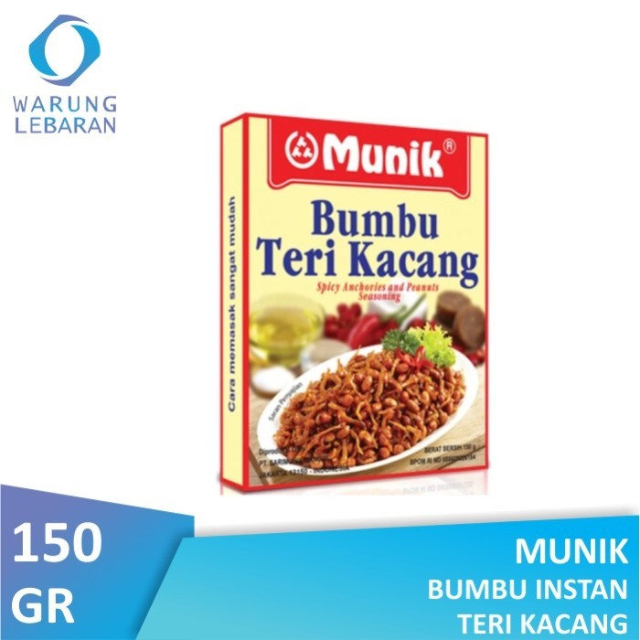 

Munik Bumbu Teri Kacang 150gr