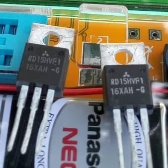 LG99 RD15HVF1 RD15 Mosfet Final Pemancar FM 15watt ekivalen 1972 C1972