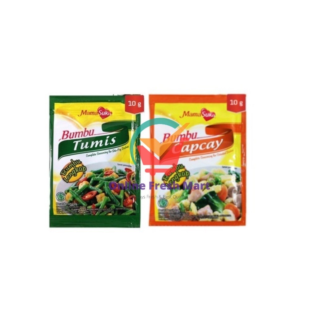 

Mamasuka Bumbu Masak Tumis Capcay Instan Renceng isi 12 Sachet 10g - Online Fresh Mart Denpasar