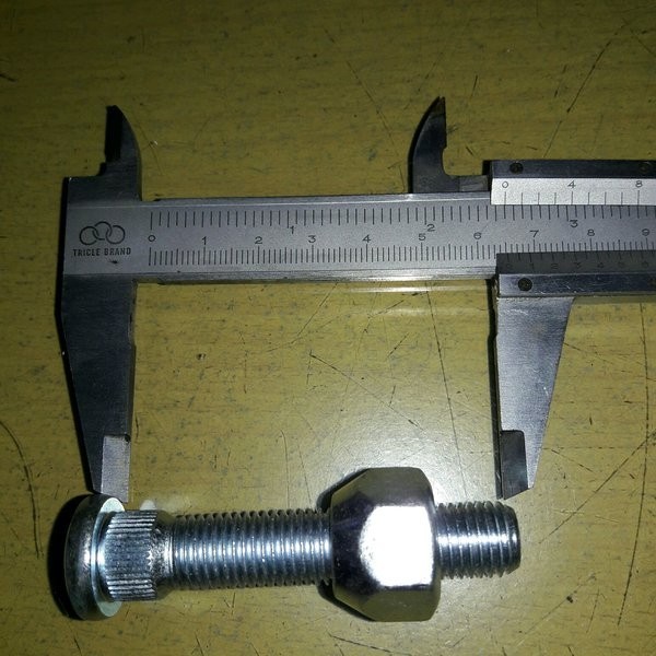 Kijang Hartop 2f Wheel Bolts 7cm Long Baut Roda Panjang Spare Part Mobil