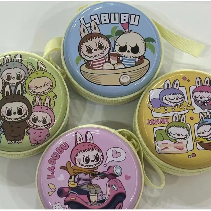 

HFM - Kotak penyimpanan kaleng capybara labubu lucu