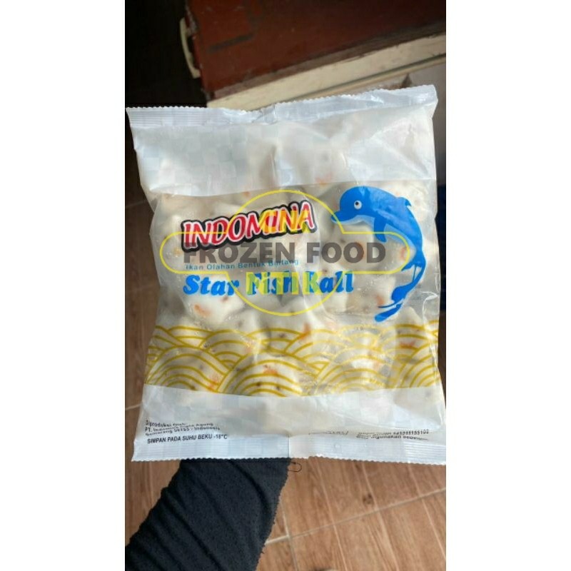 

Indomina Star Fish Ball 500g Frozen food cik ntik Jambi cemilan jajanan seblak korea jepang