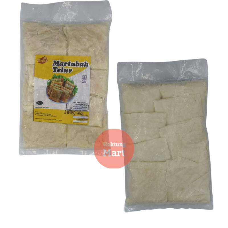 

Nisofood Martabak Telur Isi @8pcs Frozen Halal