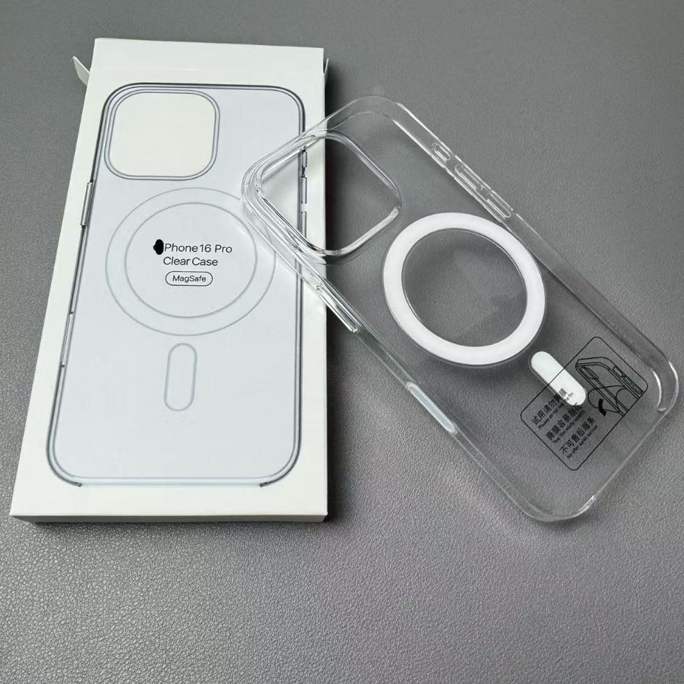 CLEAR Case Magsafe + ANIMATION Anti Kuning (Anti-Yellowing) for iPhone 13 14 15 16 Plus Pro Pro Max