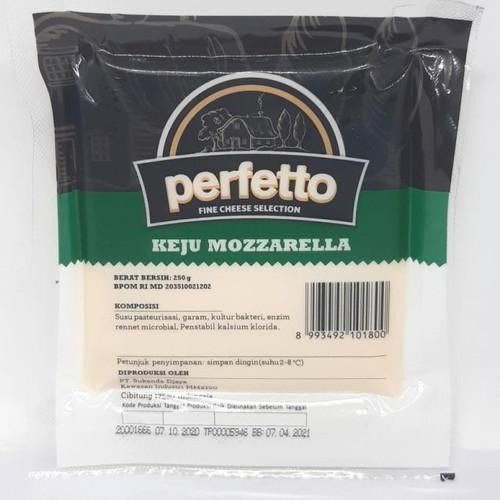 

Keju Mozarella Perfetto 250gr / Mozzarella Cheese