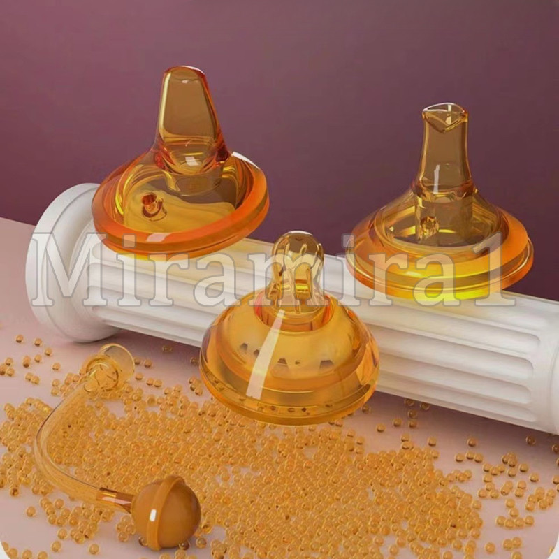 Pigeon 5cm Dot Dan Sedotan Set Dot Cerat Minum Bebek Dengan Botol Jerami Aksesori Nanosilver